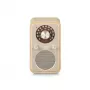 Sangean WR-9 draagbare FM/AM-radio met Bluetooth, behuizing van echt essenhout in wit