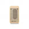 Sangean WR-9 draagbare FM/AM-radio met Bluetooth, behuizing van echt essenhout in wit