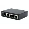 EXSYS 5-poorts industriële Ethernet-switch, 10/100 Mbps, DIN-rail, -40° tot +75°C EX-6200-T
