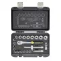C.K Tools omschakelbare ratel-dopsleutelset metrisch, 23-delig, 3/8 inch (T4661)