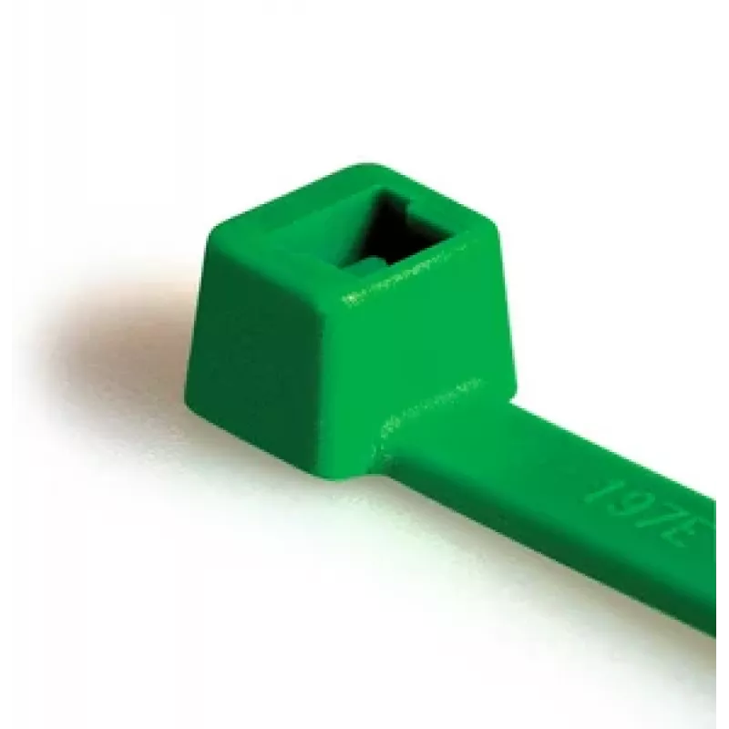 HellermannTyton T30R-PA66-GN groene kabelbinder 150mm x 3,5mm (100-pack) 111-03014