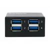 EXSYS USB 3.2 Gen1 4-poorts metalen hub met 15KV ESD-beveiliging (EX-11240HMS)