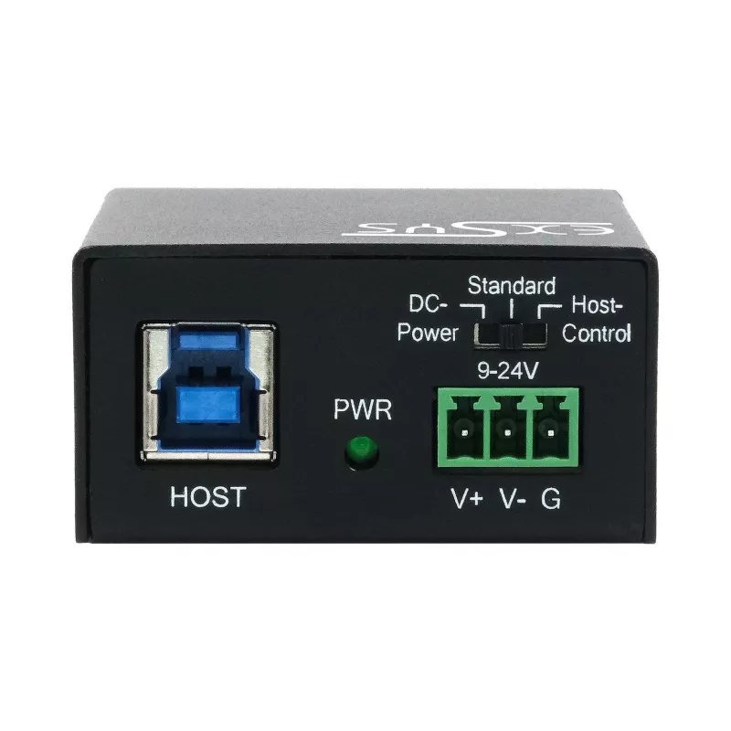 EXSYS USB 3.2 Gen1 4-poorts metalen hub met 15KV ESD-beveiliging (EX-11240HMS)