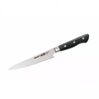 SAMURA PRO-S allroundmes 145 mm, AUS-8 staal, G-10 greep