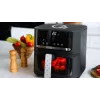 QUIN YJ-6505ADV digitale heteluchtfriteuse 6,5L zwart