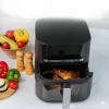QUIN YJ-6505ADV digitale heteluchtfriteuse 6,5L zwart