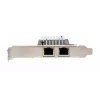 EXSYS EX-60202 dual 1 Gigabit Ethernet PCIe x4 kaart, Intel I350-AM2 chipset, 2x RJ45, low profile beugel meegeleverd