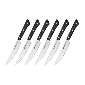 SAMURA 6-delige steakmessen set