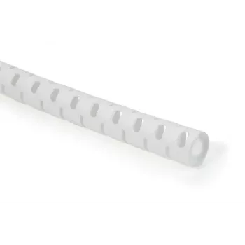 HellermannTyton Helawrap HWPP kabelbeschermingsslang, wit, 25 m 161-64407