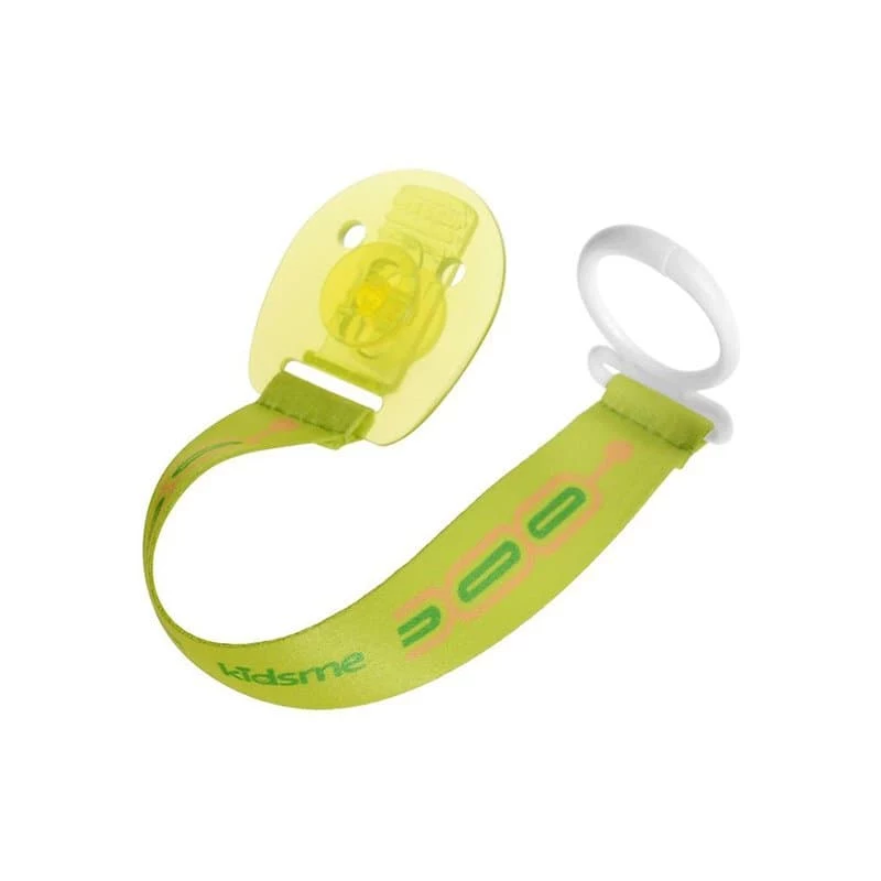 Kidsme fopspeenclip houder - limoen