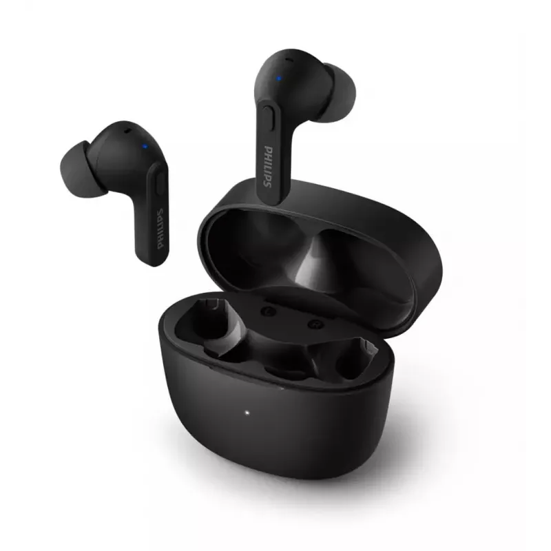 PHILIPS TAT2206BK/00 True Wireless in-ear-koptelefoon met oplaadetui, zwart