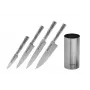 SAMURA Bamboo 4-delige messenset met standaard