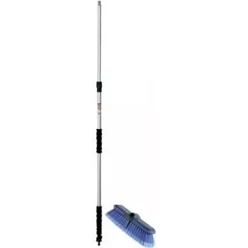 IWH telescopische autowasborstel, aluminium steel 970-1620 mm, schuimhandgreep 000203