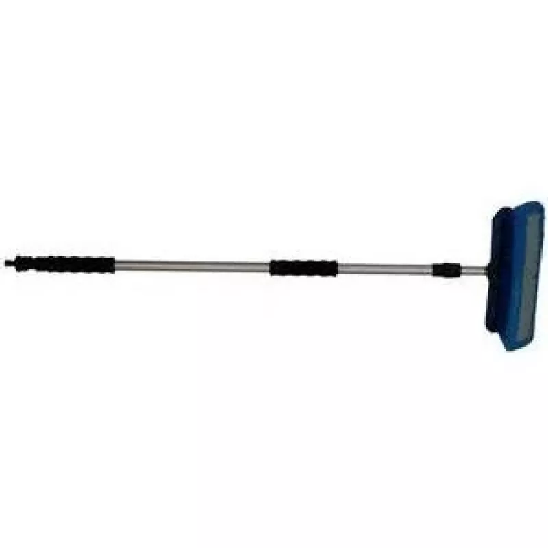 IWH telescopische autowasborstel, aluminium steel 970-1620 mm, schuimhandgreep 000203