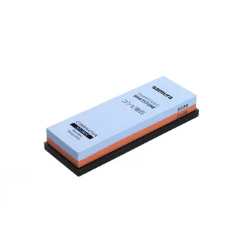 SAMURA SCS-280/C tweezijdige water-slijpsteen, #2000/#5000 korrel, korund, met antislip basis