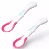 Kidsme temperatuurindicerende babylepels, lavendel, 2-pack, 6+ maanden