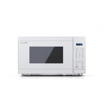 Sharp YC-MG02E-C 2-in-1 combimagnetron met grill, 20 L, 800 W, crème