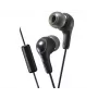 JVC hoofdtelefoon met microfoon, zwart