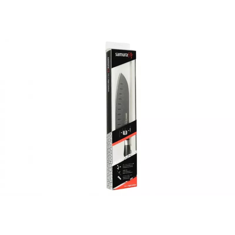 SAMURA Santoku-mes, Stonewash, 138 mm