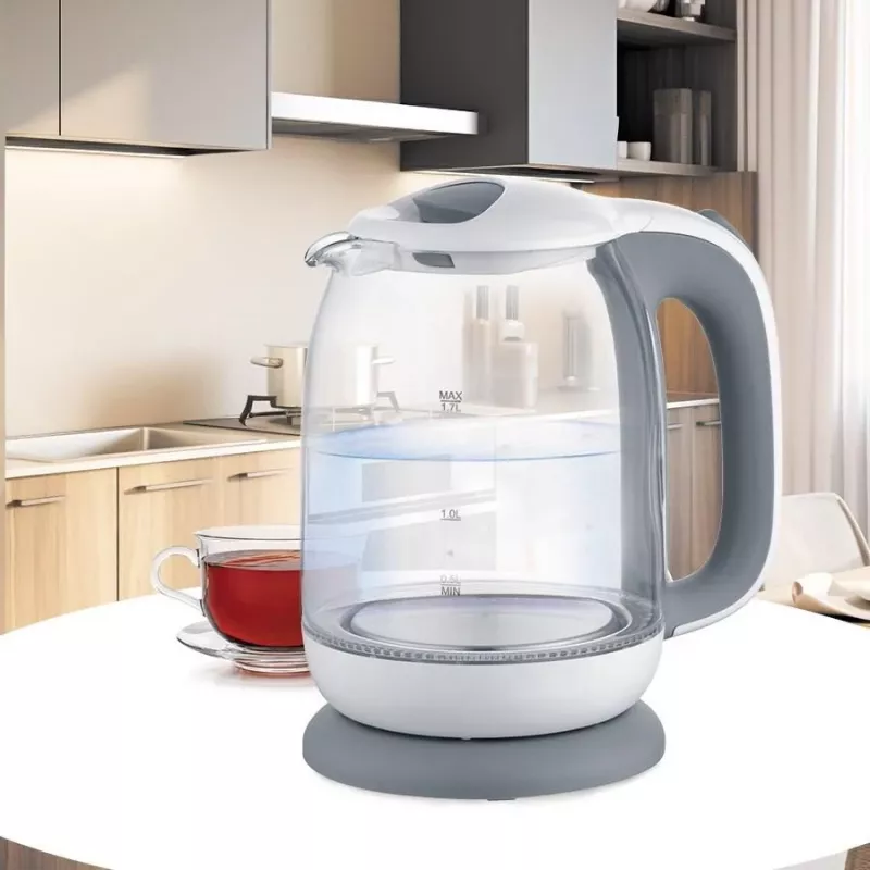 Maestro MR-056 grijze waterkoker 1,7 L 2200 W