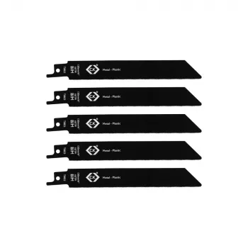 C.K Tools T0822 sabelzaagbladen 18 TPI, 150 mm, 5-pack