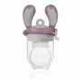 Kidsme Food Feeder Large vast voedselhulpmiddel Plum 6+ maanden