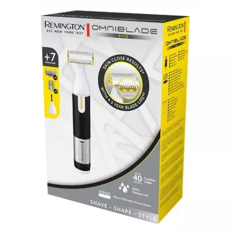 Remington Omniblade draadloze scheerapparaat, zilver/zwart