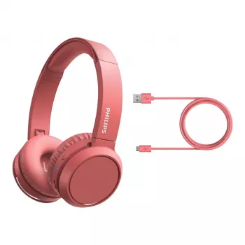 Philips TAH4205RD/00 on-ear bluetooth-koptelefoon, rood