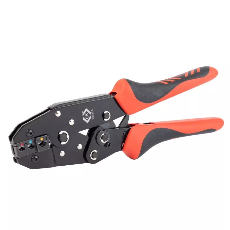 C.K Tools T3682A krimptang voor geïsoleerde kabelverbinders 0,5-6 mm²