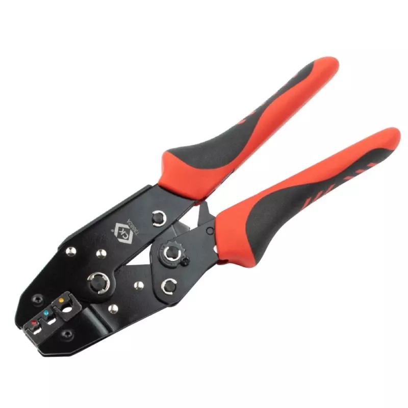 C.K Tools T3682A krimptang voor geïsoleerde kabelverbinders 0,5-6 mm²