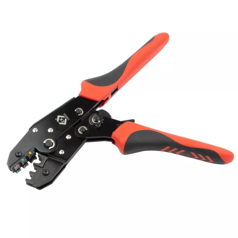 C.K Tools T3682A krimptang voor geïsoleerde kabelverbinders 0,5-6 mm²