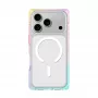 AMAZINGTHING Omni hoes voor iPhone 17 Pro MagSafe-compatibel - transparant regenboog