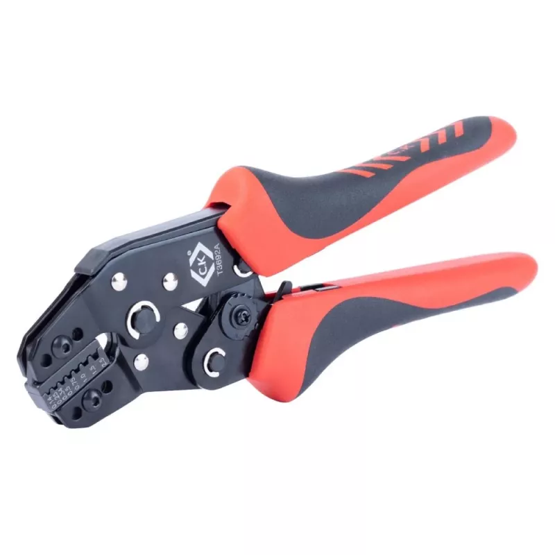 C.K Tools T3692A ratel-krimptang voor adereindhulzen 0,14-2,5 mm² (AWG 26-14)
