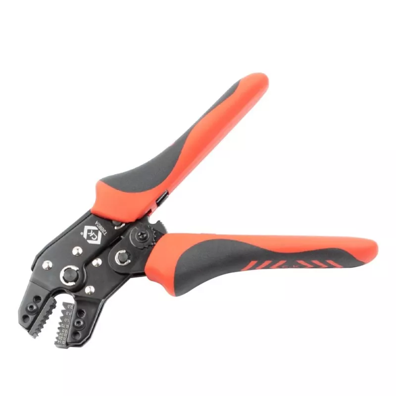 C.K Tools T3692A ratel-krimptang voor adereindhulzen 0,14-2,5 mm² (AWG 26-14)