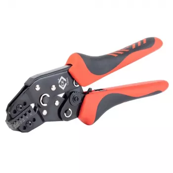 C.K Tools T3684 automatische krimptang voor adereindhulzen 0,25-6 mm² (AWG 23-10)