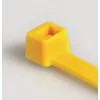 HellermannTyton T50R kabelbinder, polyamide 6.6, geel, 200mm x 4,6mm, 100-pack 111-04805