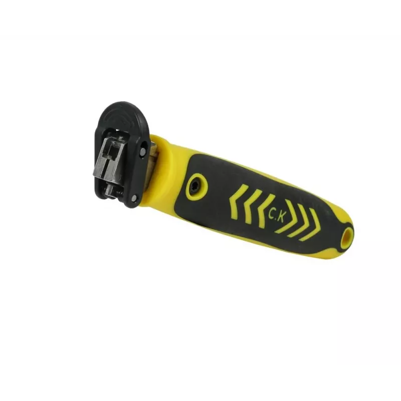 C.K Tools T0820-1 zaaghandgreep voor zaagbladen, 300 mm, ergonomische composietgreep, zwart/rood