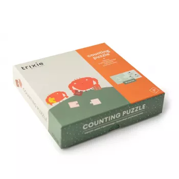 TRIXIE 35-612 educatieve puzzel voor kinderen 24+ maanden