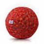 BUBA BLOON Bubabloon latexballon met stoffen hoes, Circles rood