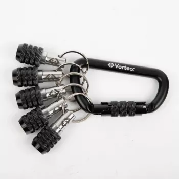 C.K Tools T4575 accessoirehouder met karabijnhaak, 5-delige set