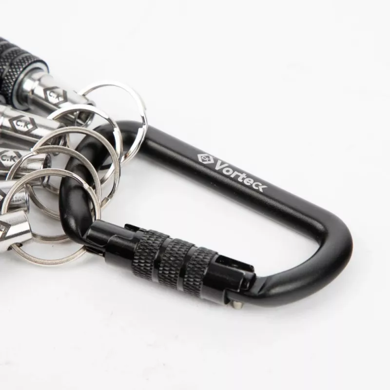 C.K Tools T4575 accessoirehouder met karabijnhaak, 5-delige set