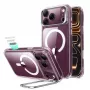 ESR Classic Hybrid Kickstand MagSafe hoes voor iPhone 17 Pro Max / 18 Pro Max, transparant