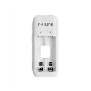 Philips SCB2070NB/00 acculader met 2x AA 700 mAh oplaadbare batterijen