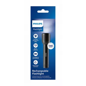 Philips SFL7005R/10 LED-zaklamp, zwart