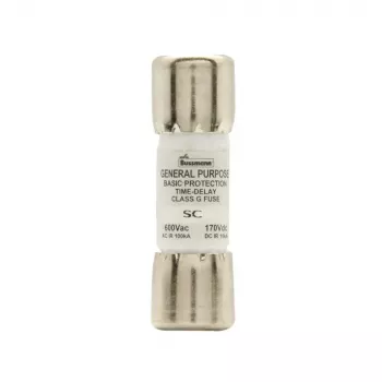 Eaton BK/SC-15 Bussmann SC zekering klasse G 15 A 600 V AC 170 V DC snelle patroonzekering