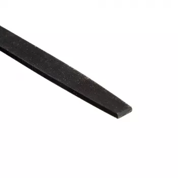 C.K Tools T0080A 10 vlakke vijl, 250 mm, zoetvijl, kruishouw, koolstofstaal, DIN 7261