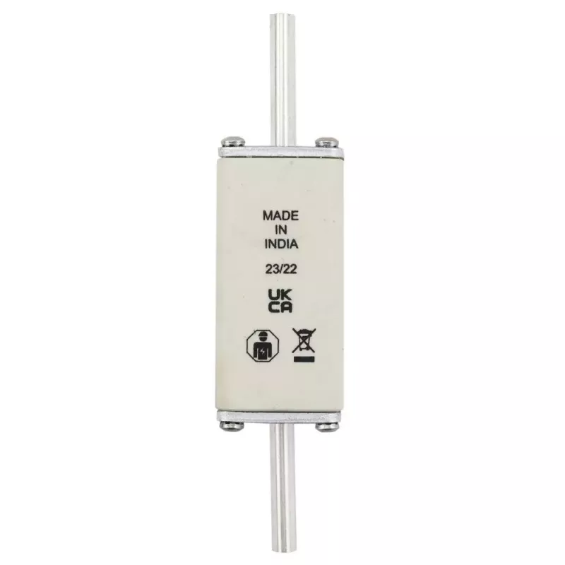Eaton 80NHG0B NH-zekering maat 0, 80 A, 500 V AC, gG, mechanische indicator, 3-pack