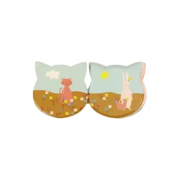 TRIXIE badboek kat 6m+ | waterbestendig EVA-schuim badspeelgoed voor baby's