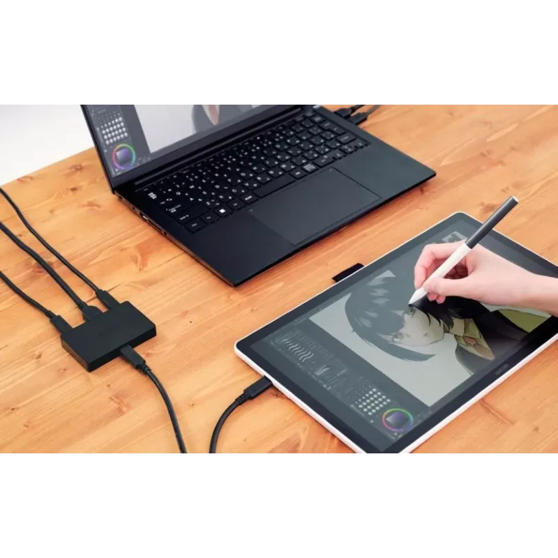 Wacom converterkit voor Movink OLED 13 en Wacom One 14 - USB-C naar HDMI