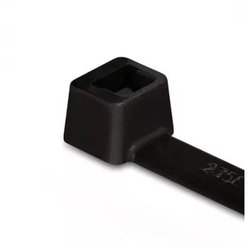 HellermannTyton T30LL-PA66-BK-C1 kabelbinder 290 x 3,5 mm, zwart, 100 stuks 111-03500